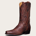 Tecovas Men's The Warren Cowboy Boots, Bovine Shaft, Mesquite, 12 EE