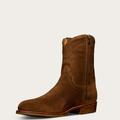 Tecovas Men's The Dax Zip Boots, Round Toe, 8" Shaft, Whiskey, Roughout, 1.25" Heel, 8.5 EE