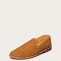 Tecovas Men's The Monterrey Slip-On, Round Toe, Honey, Suede, 1" Heel, 9 D