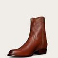 Tecovas Men's The Dean Zip Boots, Round Toe, 8" Shaft, Bourbon, Calfskin, 1.25" Heel, 11 EE