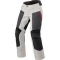 Revit Tornado 4 H2O pantaloni tessili da moto impermeabili, nero-argento, dimensione L
