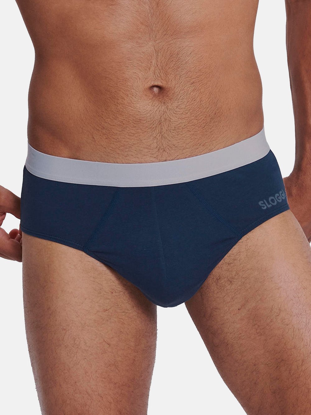 sloggi Slip Herren blau, M Image