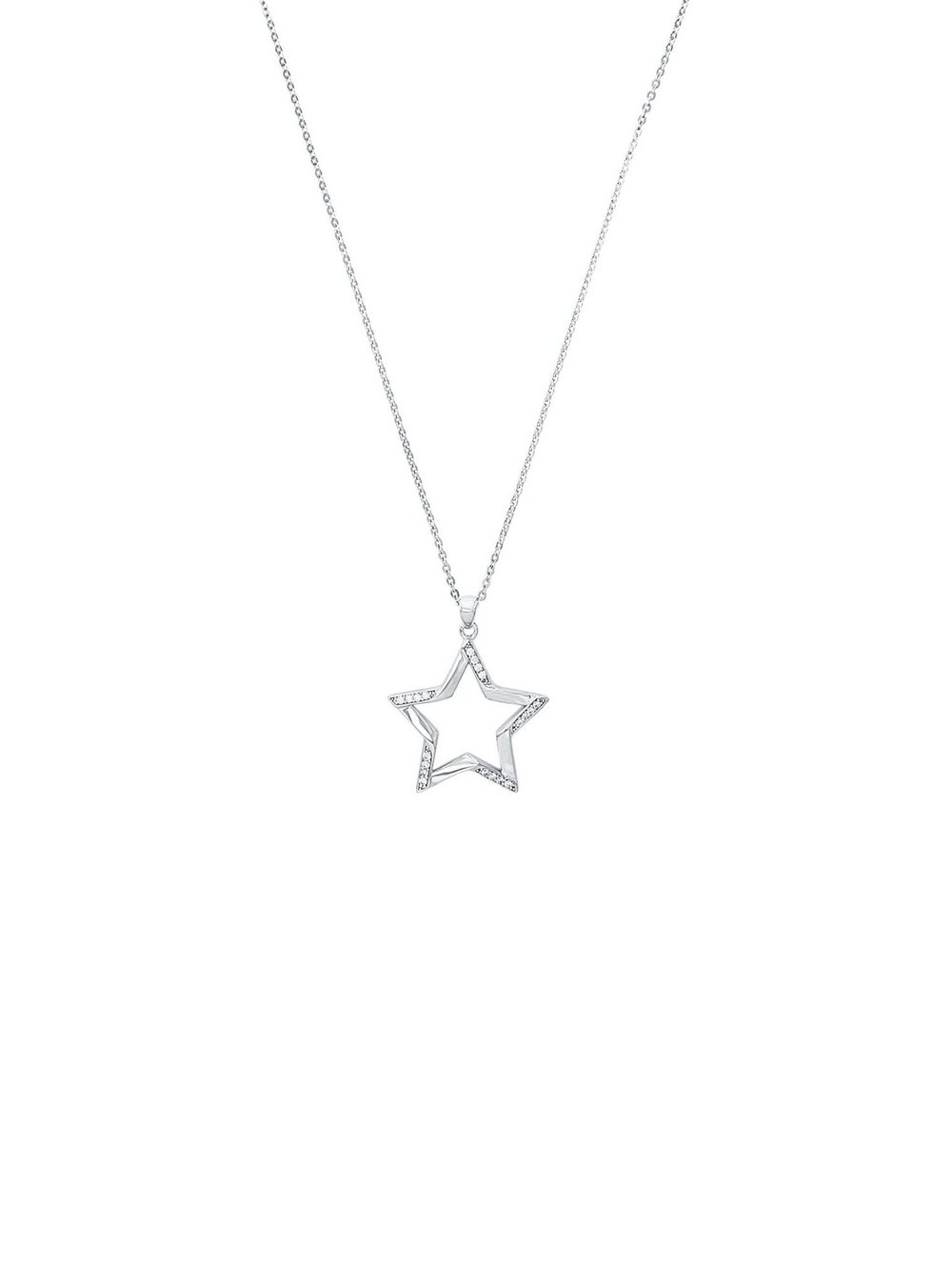 amor Kette mit Anhänger Damen silber, 50 Image