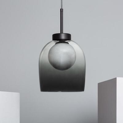 Efectoled - Pendelleuchte Glas Galia Schwarz Image
