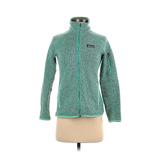 Patagonia Jacket: Teal Marled Jackets & Outerwear - Women's Size 2X-Small