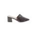 Steve Madden Mule/Clog: Brown Snake Print Shoes - Women's Size 10