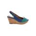 Sofft Wedges: Teal Shoes - Women's Size 8