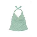 Lands' End Swimsuit Top Green Swimwear - Women's Size 14