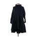 Free People Casual Dress - Sweater Dress: Blue Dresses - Women's Size X-Small