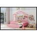 Mercer41 Aneecia Platform Storage Bed Wood in Pink | 70.9 H x 77.6 W x 42.5 D in | Wayfair 815E406251B545508CF4C57D4D547CFD