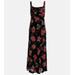 Benedict Floral Silk-blend Velvet Midi Dress