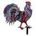 Outdoor Rooster Decoration Rooster Garden Stake Chicken Yard Art Metal Rooster Yard Statue Decoration Rooster Garden Stakes Plug Into The Ground Garden Courtyard Outdoor Deco