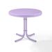 Crosley Griffith Retro Outdoor Side Table Lavender Gloss