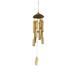 Miayilima Wind Chimes Wind Chimes Outdoor Trade Gifts Wind and Chime Long Fair by 46cm Home Decor Brown