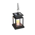 FNYOXU Solar Lamp Solar Outdoor Lights Upgraded Lantern Flickering Flame Outdoor Water-repellent Hanging Lanterns Decorative Solar Powered Outdoor Lighting LED Flame Security