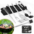 BBQ Grill Tool Set- 20Pcs Stainless Steel Barbecue Accessorieswith Storage Case include Spatula Tongs Basting Brush and so on