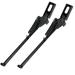 2PCS Black Carbon Steel Adjustable Side Kick Stand Kickstand Support Stand for Kids Bike Bicycle Replacement18 Inch