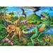 Puzzles for Kids Ages YPF5 4-8 Year Old 100 Piece Dinosaur Jigsaw Puzzle for Toddler Children Learning Educational Puzzles Toys for Boys and Girls - Every Piece is Unique