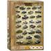 EuroGraphics Tanks of WWII YPF5 1000 Piece Puzzle Brown