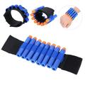 Soft Bomb Dart Ammo Storage Wrist Belt Band Strap for Toy Gun Game