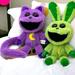 Smiling Critters Plush Toy Multi-Color Soft Catnap Monster Plush Funny Smiling Critters Pillow Plush Catnap Plush Favors Preferred Gifts for Cute Stuffed Plush Doll Gift for Kids and Fans