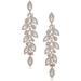 SWEETV Wedding Bridal Chandelier Earrings Crystal Rhinestone Drop Dangle Earrings for Women Brides