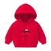 ZyeKqe Toddler Boys Girls Sweatshirts Long Sleeve Graphic Print Pullover Hoodie Winter Warm Christmas Top