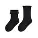 Toddler Baby Girls Boys Socks Winter Fall Stringy Selvedge Mid Calf Length Casual Comortable Socks for Boys Girls Size 3-5T