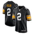 Men's Nike Justin Fields Black Pittsburgh Steelers Alternate Game Jersey