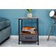 Side Or Lamp Table With Storage | Wowcher