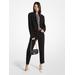 Michael Kors Crepe Pants Black 10