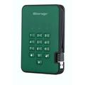 iStorage diskAshur2 4TB Mobile External Solid State Drive in Green - USB3.0