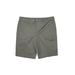 Lands' End Khaki Shorts: Green Bottoms - Women's Size 16