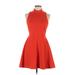 Elizabeth and James Casual Dress: Red Dresses - Women's Size 10