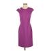 BOSS by HUGO BOSS Casual Dress: Purple Dresses - Women's Size 4