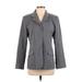 Liz Claiborne Blazer Jacket: Gray Jackets & Outerwear - Women's Size 6