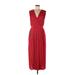 Tracy Reese Casual Dress - Midi: Red Dresses - Women's Size Medium