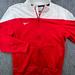 Nike Jackets & Coats | Nike Soccer Jacket Red White Track Jacket Size Xl Teens (Slimmer Fit) Full Zip | Color: Red | Size: Xl