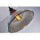 Dome Smokey Grey Glass Ceiling Pendant Retro Modern Vintage Glass Ceiling Industrial Light Lamp Shade