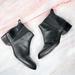 Madewell Shoes | Madewell The Carina Black Leather Ankle Boots Booties 8 | Color: Black | Size: 8