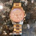 Michael Kors Accessories | Michael Kors Oversized Layton Pale Rose Gold-Tone | Color: Gold | Size: Os
