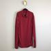 Nike Shirts & Tops | Nike Fit Long Sleeve Moc T Size Small | Color: Red/Silver | Size: Sb