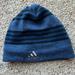 Adidas Accessories | Adidas Blue And Black Winter Hat. | Color: Black/Blue | Size: Os