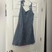 J. Crew Dresses | Denim Dress With Tie Straps | Color: Blue | Size: M