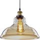 Dome Gold Glass Ceiling Pendant Retro Modern Vintage Glass Ceiling Industrial Light Lamp Shade