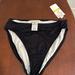 Michael Kors Swim | Michael Kors Black Bathing Suit Bottoms Size M, Nwt | Color: Black | Size: M