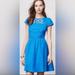 Anthropologie Dresses | Anthropologie Maeve Aria Fit & Flare Dress In Blue Size 6 | Color: Blue | Size: 6