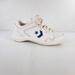 Converse Shoes | Converse Womens 8.5 Pro White Leather Blue Logo | Color: Blue/White | Size: 8.5