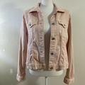 Michael Kors Jackets & Coats | Michale Kors Pink Denim Jacket Women’s Xl Cute Bubble Gum Barbie Pink Euc | Color: Pink | Size: L