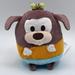 Disney Toys | Disney Ufufy Goofy Plush Brown Orange Blue Stuffed Animal Squishy Mini Toy 4inch | Color: Blue/Brown/Orange | Size: 4in